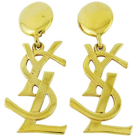 yves saint laurent ohrringe samantha|ysl st laurent earrings.